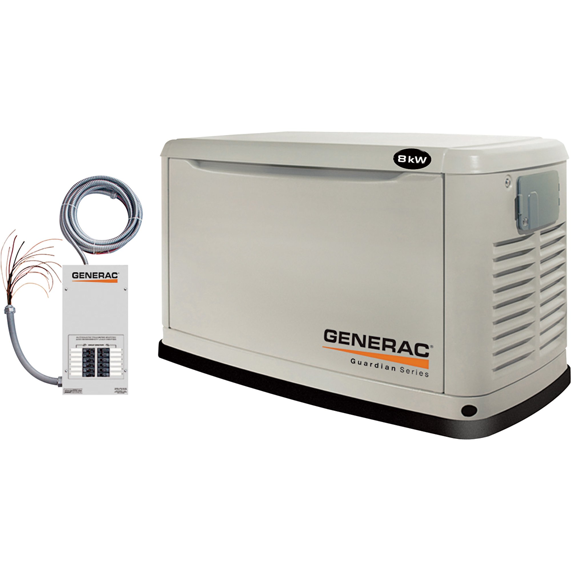 Please see replacement item# 37245. Generac GUARDIAN Series Air-Cooled Automatic Standby Generator — 8kW (LP), 7kW (NG), Generac OHV Engine, Model# 5870